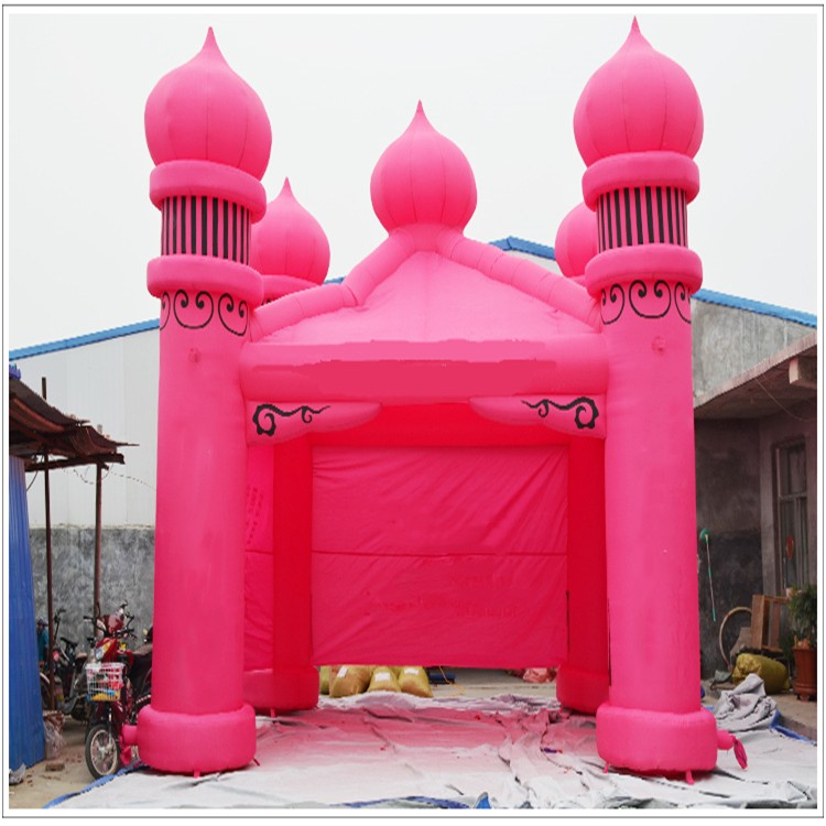 石景山粉色帐篷